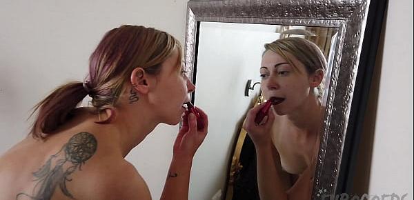  makeup play dirty pussy eating